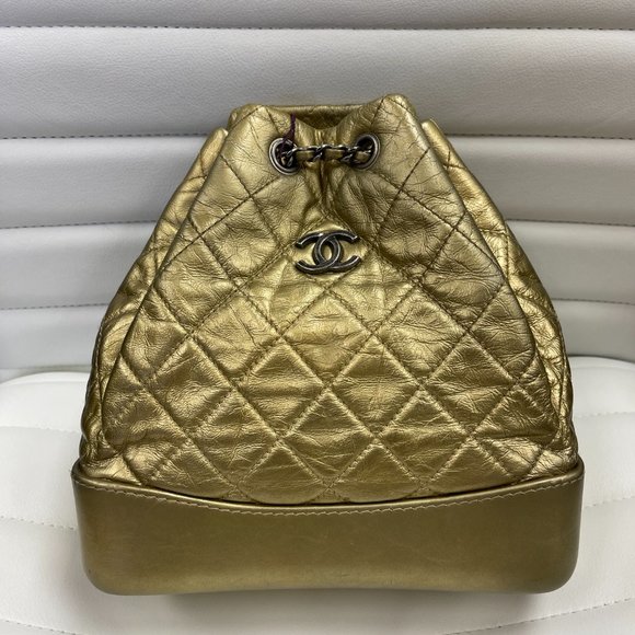 Chanel Gabrielle Backpack Quilted Calfskin Small - Picture 11 of 14
